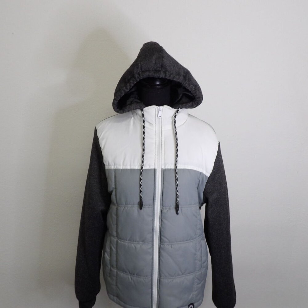 EUC Airwalk Jacket Unisex puffer with hood.‎ Size M - Picture 2 of 16